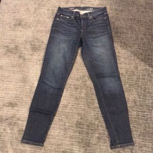 Dark Wash J.Crew Toothpick Jeans